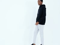 Stone Laced Strip Detailed Relax Fit Men's Tracksuit Bottom - 82106