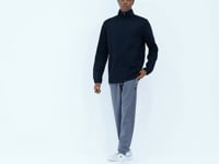 Dark Grey Laced Pocket Detailed Relax Fit Men's Tracksuit Bottom - 84993