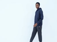 Laced Hood Detailed Relax Fit Men's Tracksuit Bottom - 84993