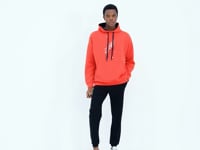 Black Laced Front Stitch Detailed Standard Fit Men's Tracksuit Bottom - 84994