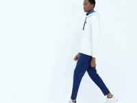 Indigo Laced Detailed Relax Fit Men's Tracksuit Bottom - 84997