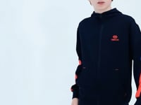 Navy Blue Zippered Boys' Sweatshirt - 11180