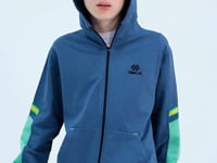 Forest Green Zippered Boys' Sweatshirt - 11180