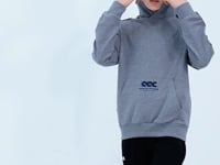 Grey Melange Kangaroo Pocket Boys' Sweatshirt - 11176