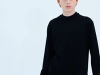 Black Basic Boys' Sweatshirt - 11173