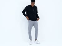 Harold Grey Melange Jogger Men's Tracksuit Bottom - 82112