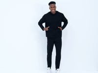Rex Black Basic Men's Tracksuit Set - 85232