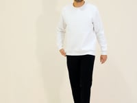 Black Printed Double Striped Slim Fit Jogger Men's Tracksuit Bottom - 84780