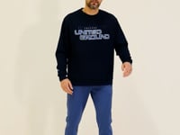 Rufus Navy Blue O Collar Men's Sweatshirt - 88127