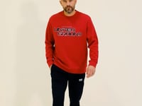 Rufus Red O Collar Men's Sweatshirt - 88127
