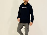 Pierce Navy Blue Hooded Men's Sweatshirt - 88132