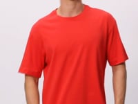 Fiesta 100% Cotton Thick Soft Textured Oversize Fit Basic Men's T-Shirt - 88353