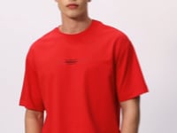 Fiesta Cotton Thick Soft Textured Oversize Fit Printed Men's T-Shirt - 88374