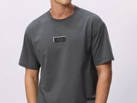 Cotton Right Thick Soft Oversize Fit Printed Men's T-Shirt - 88376
