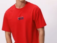 Fiesta Cotton Thick Soft Textured Oversize Fit Printed Men's T-Shirt - 88376