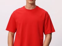 Fiesta Cotton Thick Soft Textured Oversize Fit Basic Men's T-Shirt - 88377
