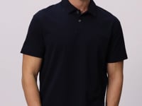 Parliament Cotton Thick Soft Textured Polo Collar Oversize Fit Basic Men's T-Shirt - 88381