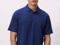 Parliament Cotton Thick Soft Textured Polo Collar Oversize Fit Basic Men's T-Shirt - 88382