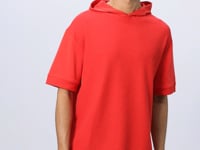 Fiesta Cotton Thick Textured Surface Oversize Fit Basic Men's T-Shirt - 88335