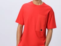 Fiesta Cotton Thick Textured Surface Oversize Fit Basic Men's T-Shirt - 88341