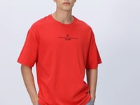 Fiesta Cotton Thick Soft Textured Oversize Fit Printed Men's T-Shirt - 88321