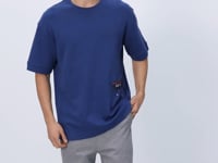 Parliament Cotton Thick Soft Textured Oversize Fit Printed Men's T-Shirt - 88322