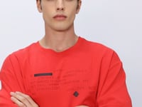 Fiesta Cotton Thick Soft Textured Oversize Fit Printed Men's T-Shirt - 88326
