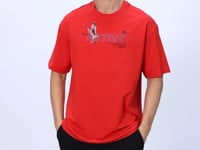 Fiesta Cotton Thick Soft Textured Oversize Fit Printed Men's T-Shirt - 88344