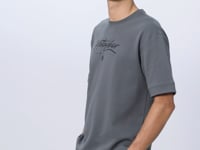 Cotton Right Thick Soft Textured Oversize Fit Printed Men's T-Shirt - 88320