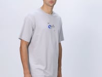 Stone Cotton Thick Soft Textured Oversize Fit Printed Men's T-Shirt - 88350