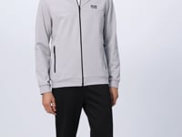 Hugo Gray Melange - Black Jogger Men's Tracksuit Set - 85198