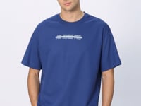 Parliament Cotton Thick Textured Surface Oversize Fit Printed Men's T-Shirt - 88365