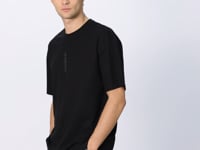 Fiesta Cotton Thick Textured Surface Oversize Fit Printed Men's T-Shirt - 88368