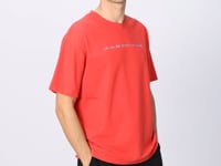 Fiesta Cotton Thick Textured Surface Oversize Fit Printed Men's T-Shirt - 88371