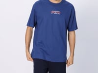 Parliament Cotton Thick Textured Surface Oversize Fit Printed Men's T-Shirt - 88372