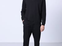 Keith Black Basic Men's Tracksuit Set - 85231