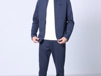 Carlos Indigo Standard Fit Men's Tracksuit Set - 85209