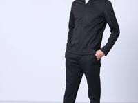 Carlos Black Standard Fit Men's Tracksuit Set - 85209