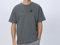Cotton Thick Soft Textured Oversize Fit Printed Men's T-Shirt - 88330