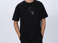 Black Cotton Thick Soft Textured Oversize Fit Printed Men's T-Shirt - 88332