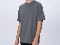 Cotton Thick Soft Textured Oversize Fit Printed Men's T-Shirt - 88343