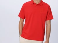 Fiesta Cotton Thick Soft Textured Oversize Fit Printed Polo Collar Men's T-Shirt - 88347