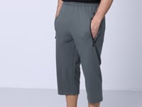 Zippered Pocket Standard Fit Classic Hem Men's Capri - 83091