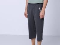 Anthracite Standard Mold Classic Hem Men's Capri - 83092