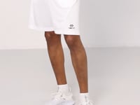White Polyester Thick Soft Comfort Fit Men's Shorts - 81273