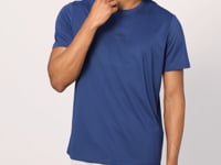 Parlament Polyester Breathable Textured Thin Flexible Standard Fit Men's Performance T-Shirt - 88384