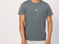 Red Polyester Breathable Textured Thin Flexible Standard Fit Men's Performance T-Shirt - 88387