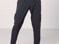 Anthracite Polyester Thin Soft Comfort Fit Men's Tracksuit Bottom - 82120