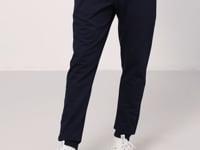 Indigo Cotton Soft Textured Standard Fit Embroidered Men's Tracksuit Bottom - 82133