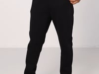 Cesar Black Striped Piped Men's Tracksuit Bottom - 84929